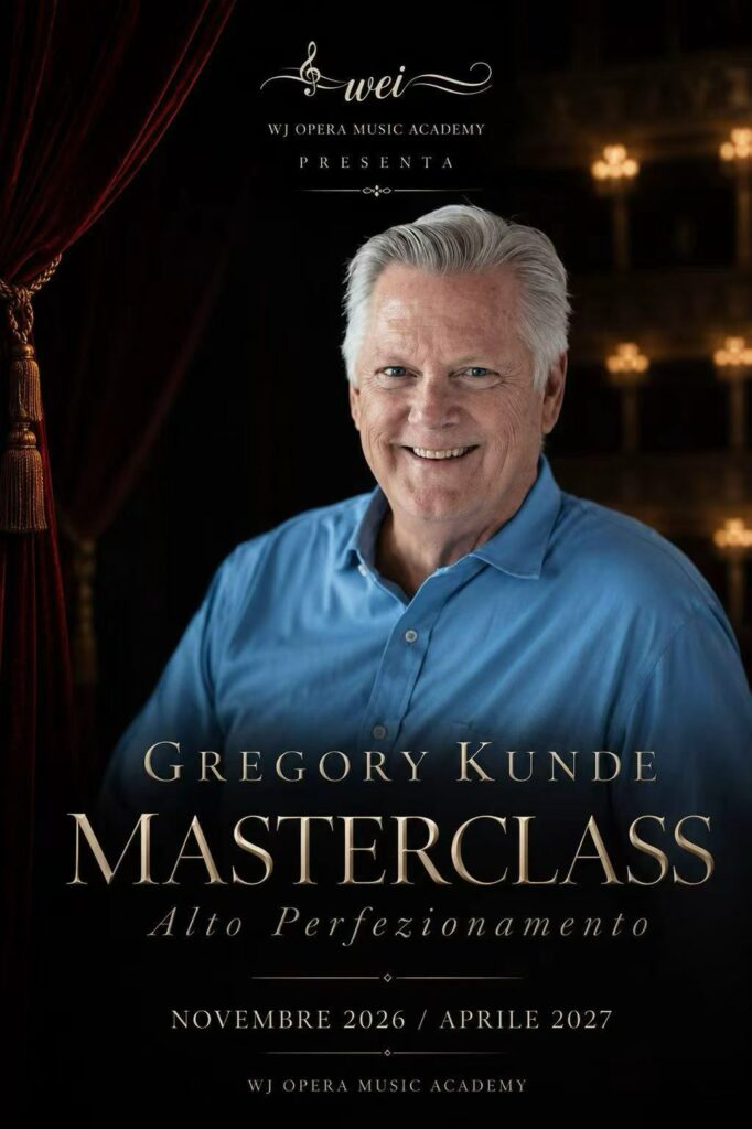Gregory Kunde Masterclass